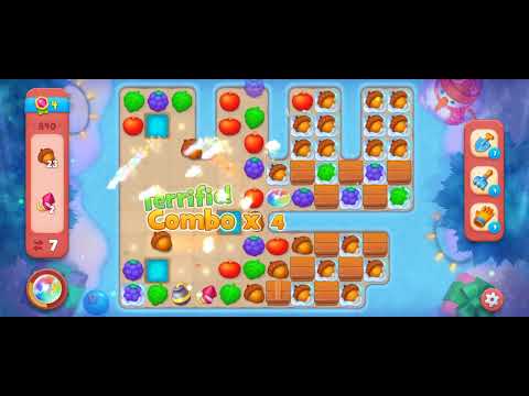 Gardenscapes Level 840 [Hard Level] [No booster]