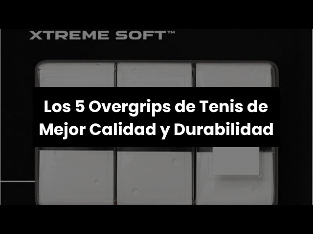 Vídeo relacionado con Wilson Overgrip, Profile Overgrip, 3 Unidades, Blanco, WRZ4025WH