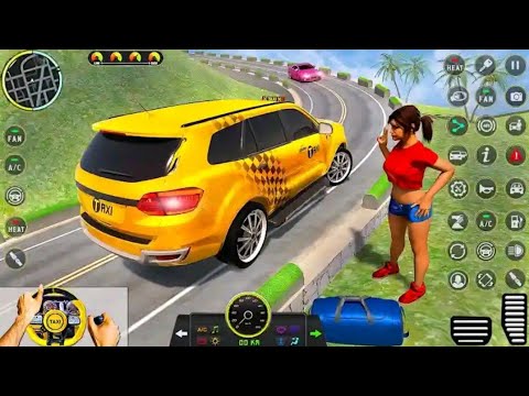 Offroad Taxi Driving Simulator 3D - Pick  And Drop Crazy Taxi Driver - Android GamePlay