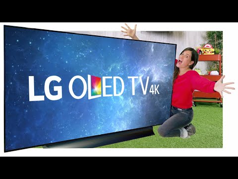 THE GIANT AND EXPENSIVE LG TV!!