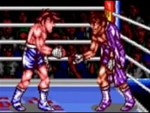 Ashita no Joe (S.Famicom) Joe Yabuki vs Toru Rikiishi