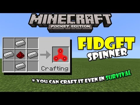 FIDGET SPINNER | Minecraft PE