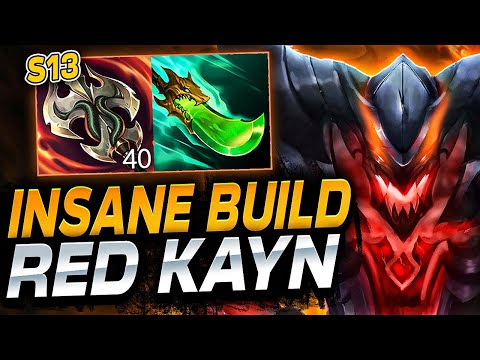 NEW Insane Season 13 RED KAYN Build! *Challenger Guide*