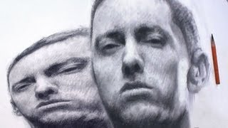 3D EMINEM Illusion ART - ThePortraitArt