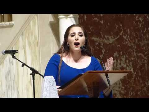 Abeer Nehme Sings "Giligia" at IDC Ecumenical Prayer Service for Christians in the Middle East