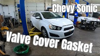 Chevy Sonic Valve Cover Gasket Replacement