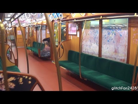 [Tokyo Metro] Sakura Train! -Set 40 from G01 Shibuya to G05 Akasaka mitsuke -Tokyo Metro 1000 Series