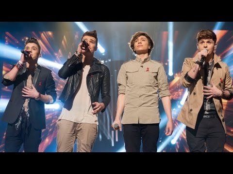 Union J sing Lonestar's I'm Already There - Live Week 9 - The X Factor UK 2012