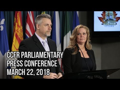 CCFR Parliamentary Press Conference: Bill C-71