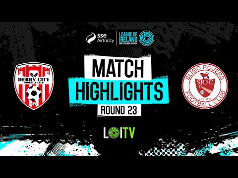 SSE Airtricity Men's Premier Division Round 23 | Derry City 2-1 Sligo Rovers | Highlights