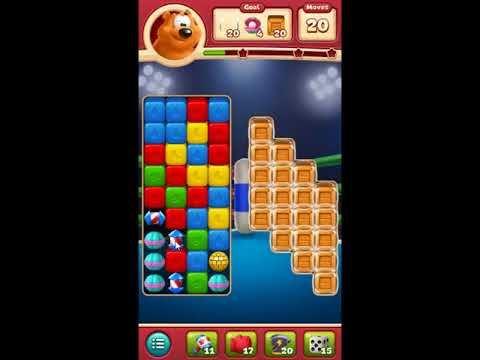 Toon Blast Level 610 - NO BOOSTERS 🐻🐺🐱