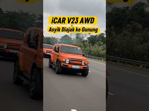 iCAR V23 AWD Asyik Diajak Berselancar di Kota Sampai Healing ke Gunung