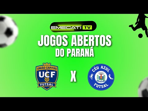 UNIÃO CAPITÃO X CÉU AZUL | JOGOS ABERTOS DO PARANÁ 2026 | 28/06/26
