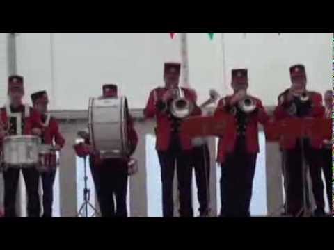 150 Jahre Eintracht 1863 Felsberg - Auftritt des Spiemannszugs Felsberg