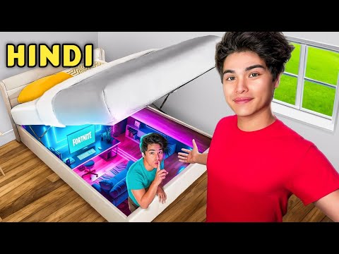 I Built a SECRET Room You'd Never Find! Stokes Twins | Stokes Twins Urdu | Stokes Twins Hindi