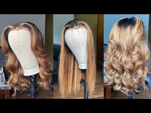 HOW TO DO HIGHLIGHTS ON A 1B WIG (NO DAMAGE) 💁🏽‍♀️