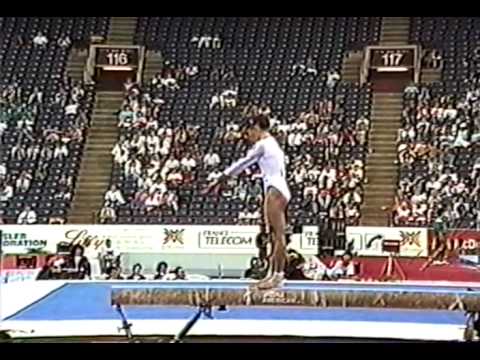 11th Team FRA Barbara Solans BB - 1991 World Gymnastics Championships 9.362