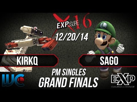 EXPosure 16 - Sago (Luigi) vs. Kirkq (ROB) PM Grand Finals