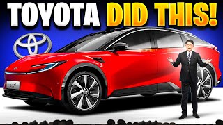 What Toyota Just Announced Might END All Competition For Good!