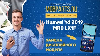 КАК ЗАМЕНИТЬ ДИСПЛЕЙ HUAWEI Y6 2019 MRD LX1F/HUAWEI Y6 2019 ИНСТРУКЦИЯ ПО ЗАМЕНЕ ДИСПЛЕЯ фото