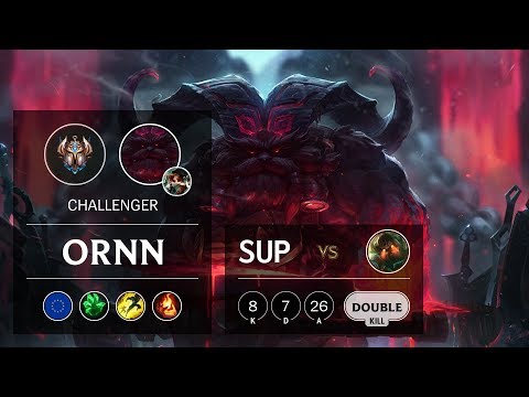 Ornn Support vs Nautilus - EUW Challenger Patch 9.24