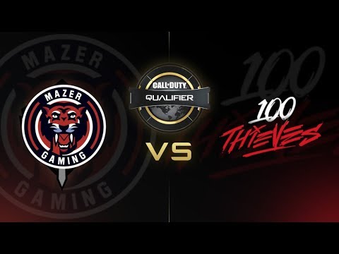 Mazer Gaming vs 100 Thieves - CWL Pro League Qualifier - Día 3