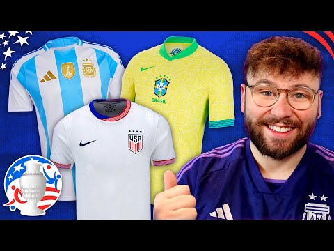 Ranking the 2024 Copa America Jerseys!