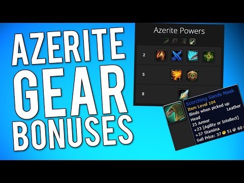 ROGUE AZERITE BONUSES! (First Look) - WoW: BFA Alpha