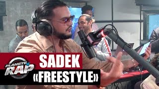 Sadek en freestyle dans #PlanèteRap