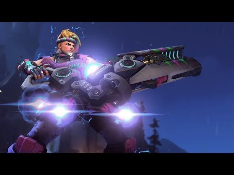 Zarya - Totally 80's - Overwatch 2017 Halloween Skin Spotlight