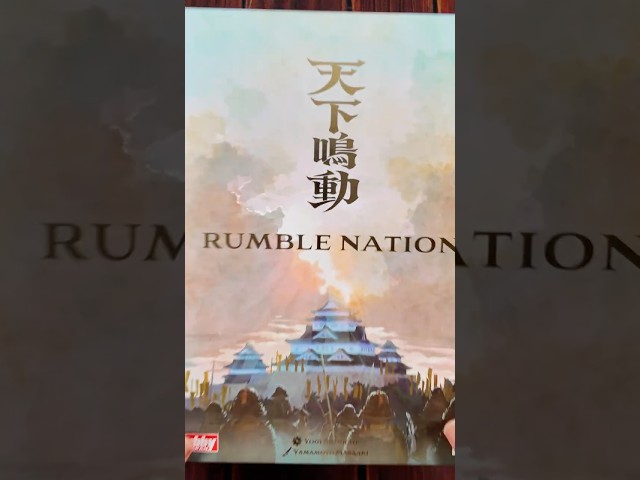 Vídeo relacionado con Asmodee - Rumble Nation, Juego de Mesa, Juego de Estrategia, 14+ años, 2-4 Jugadores, 30 min, edición en Italiano