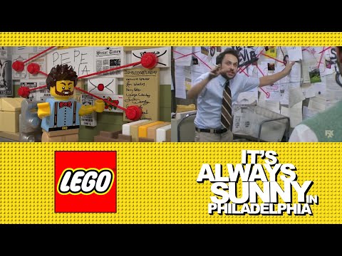 Lego Pepe Silvia Comparison - It's Always Sunny In Philadelphia