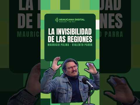 "Hay un tema con la invisibilidad de las regiones" | Mauricio Palma, Violento Parra #shorts