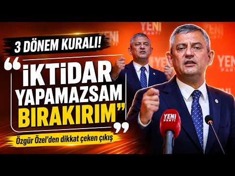 Koltuğa Kök Salmak Yok! Özgür Özel Siyasetteki Yeni Dönemi Duyurdu