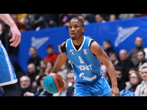 Trent Frazier Highlights 18 Pts, 9 Ast vs BC Enisey 05.02.2025