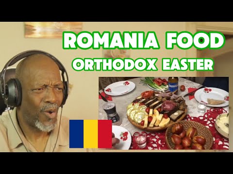 Mr. Giant Reacts Romanian Orthodox Easter Food