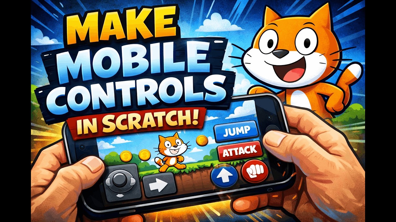Scratch Tutorial | Mobile Controls Made Easy!
