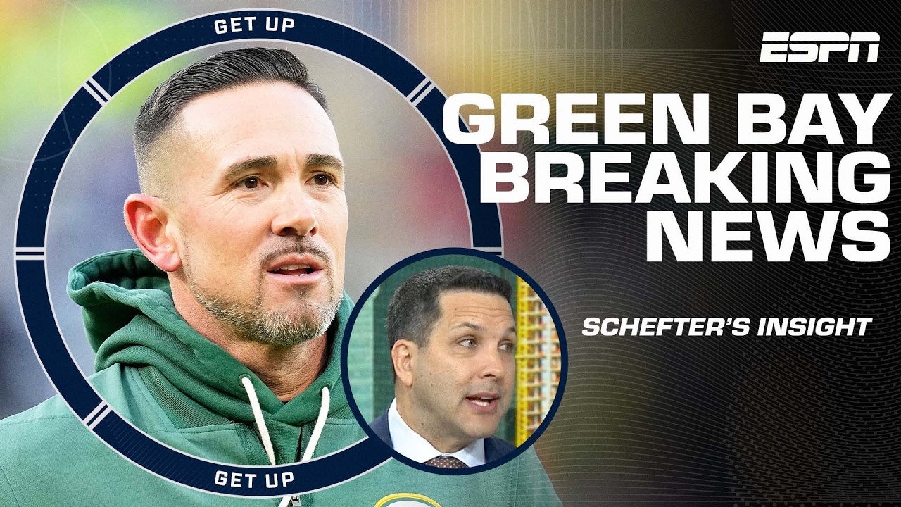 🚨 BREAKING NEWS 🚨 The Packers are expected to work out a deal to keep Matt LaFleur | Get Up