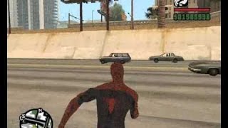 preview picture of video 'How to get spiderman dress in gta san andreas'