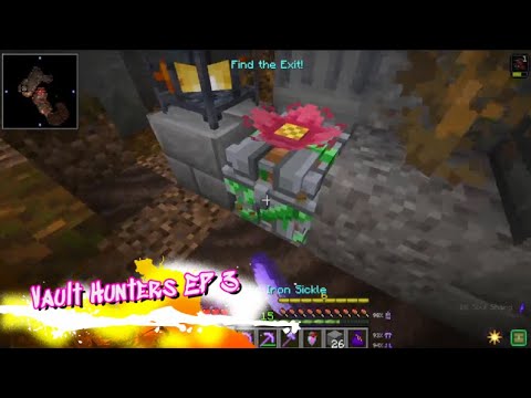 Minecraft - Mod - Vault Hunters - 1.18 - Sky vault - S1 EP3 - Vaulting Lure