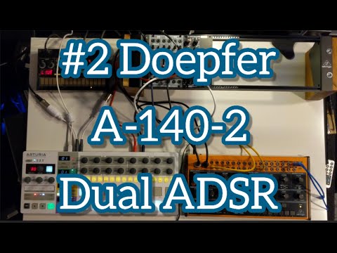 Jam with my second module Doepfer A-140-2 Dual Micro ADSR (no talking)