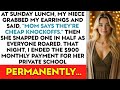 At Sunday Lunch, My Niece Grabbed My Earrings And Said, “Mom Says They’re Cheap Knockoffs.” Then She DEFAULT Thumbnail