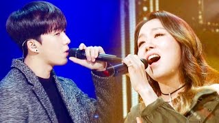 《MOURNFUL》 이예준(feat.B.R. 성준) (Lee Ye Joon) - Beautiful Lady @인기가요 Inkigayo 20160103