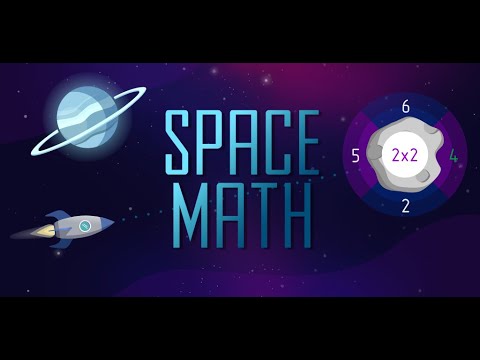Space Math: Times Tables Games Video