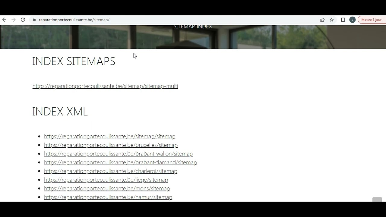 Envoyer des sitemaps via la Google search console