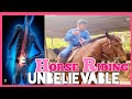 HORSE RIDING UNBELIEVABLE GERMAN RIDE AGAIN A HORSE AFTER HAVING A DISC PROLAPSE