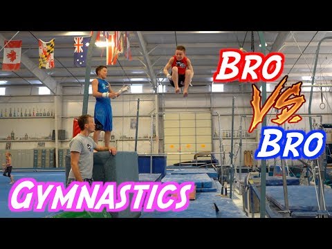 Bryton Vs Ashton Bro Gymnastics Challenge