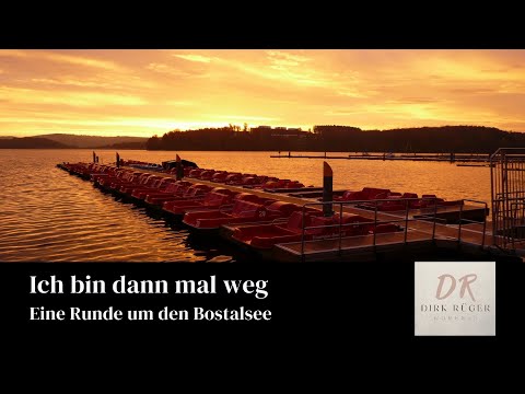 Sonnenaufgang und eine Runde um den Bostalsee
