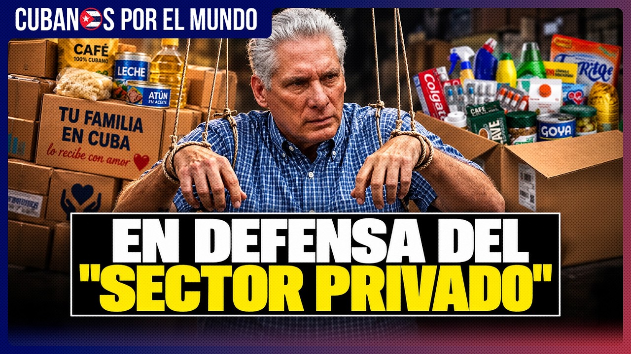 Díaz-Canel defiende al sector no estatal ante las sanciones