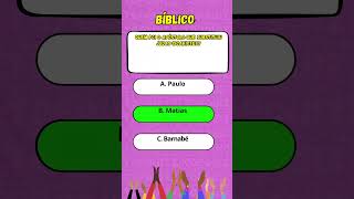 Quiz Bíblico: Terras Distantes, Sorteios e Caveiras.